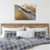 Haze langs het Himalaya-gebergte Canvas Afdruk (Insitu (Slaapkamer))