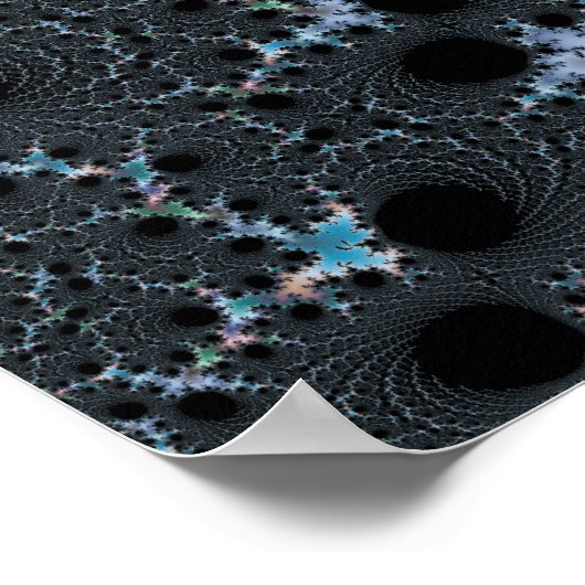 Haze - Mandelbrot Fractal Poster (Hoek)