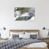 Haze over China Canvas Afdruk (Insitu (Slaapkamer))