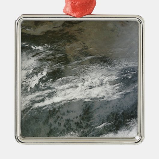 Haze over China Metalen Ornament (Voorkant)