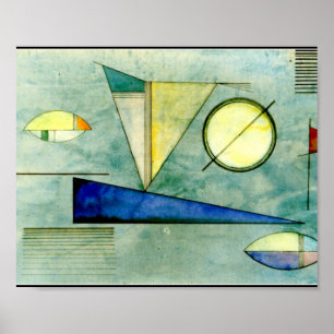 Haze, populaire Kandinsky kunst, Poster