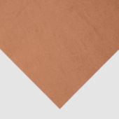 Hazel Brown Solid Color Trend Tissuepapier (Detail)