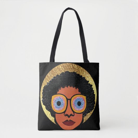 Hazel de visionaire Canvas tas (Voorkant)