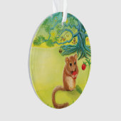 Hazel Dormouse Manger Fraise Sauvage (devant)