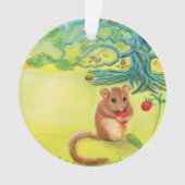 Hazel Dormouse Manger Fraise Sauvage (devant)