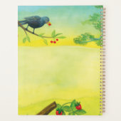 Hazel Dormouse Manger Fraise Sauvage (Dos)