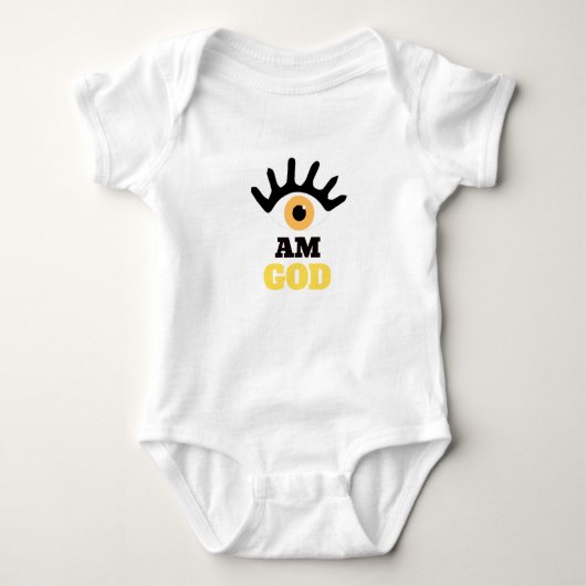 Hazel Eye Baby Bodysuit (Voorkant)