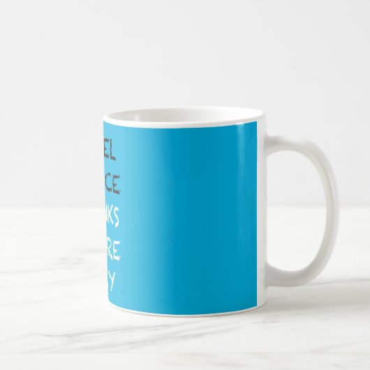 Hazel Grace pense que tu vas bien Mug (Droite)
