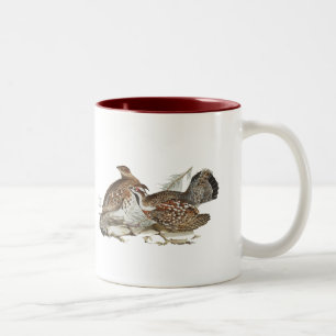 Hazel Grouse Tweekleurige Koffiemok