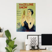 hazeline sneeuwruiming poster (Thuiskantoor)