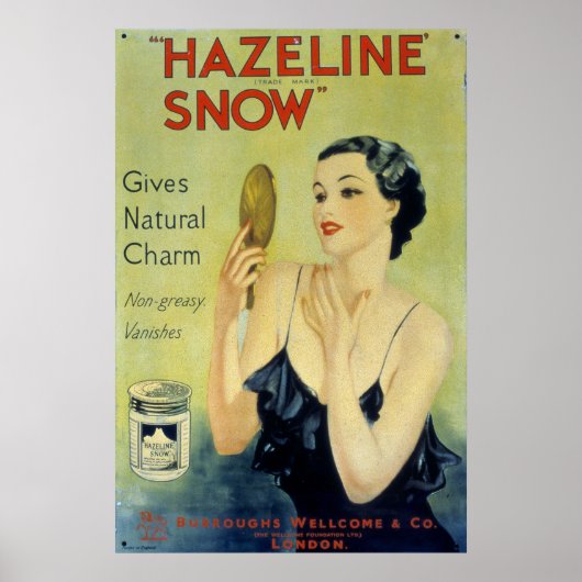 hazeline sneeuwruiming poster (Voorkant)