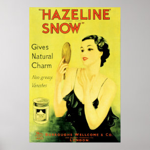 HAZELINE SNOW Cosmetics Face Cam Natural Charm Poster