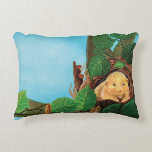 Hazelnoot Accent Kussen (Voorkant)