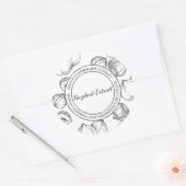 Hazelnoot Extract Schets Modern label (Envelop)