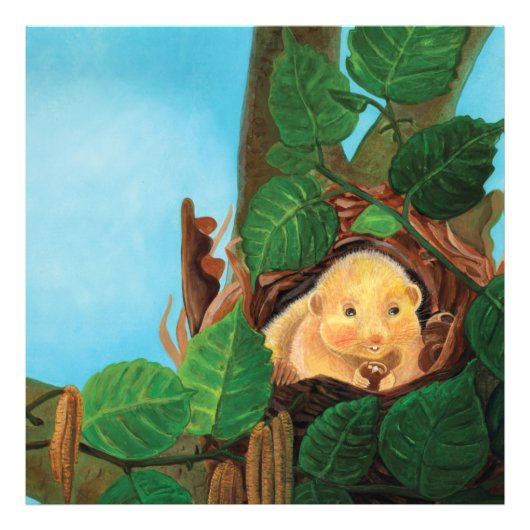 Hazelnoot Foto Afdruk (Voorkant)