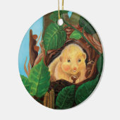 Hazelnoot Keramisch Ornament (Links)