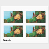 Hazelnoot Rechthoekige Sticker (Vel)