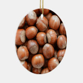 Hazelnoten Keramisch Ornament (Rechts)