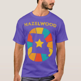 Hazelwood Missouri Verdrietig Souvenir 1 T-shirt