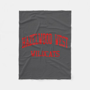 Hazelwood West High School Hs Hazelwood Mo Antiek Fleece Deken
