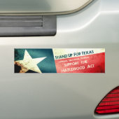Hazlewood Act stand-up Bumpersticker (Op auto)