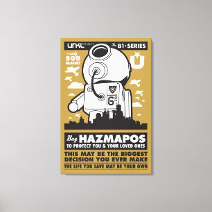HazMaPoster_Brown Canvas Afdruk