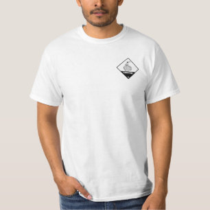 HazMat Corrosive Brain Placard T-shirt