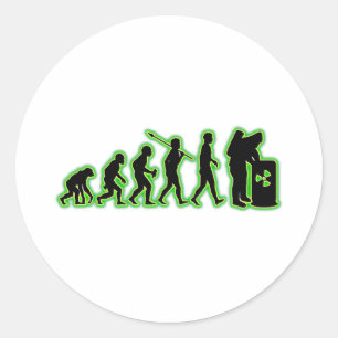 Hazmat Ronde Sticker