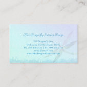 Hazy Morning Dragonfly Professional Visitekaartje (Achterkant)