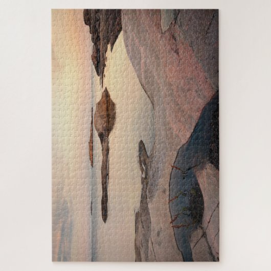 Hazy Nordic Sunset in the Archipel of Finland Legpuzzel (Verticaal)