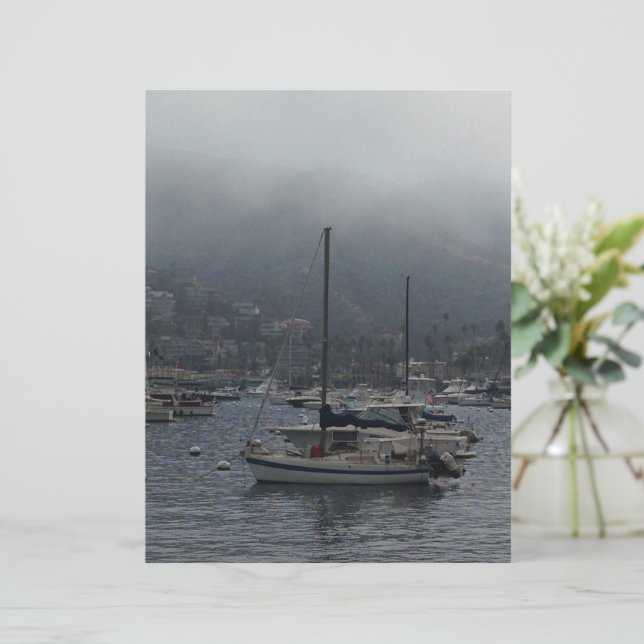 Hazy Sailing Day Scrapbook Paper (Staand voorkant)