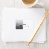 Hazzy Grazing Grayscale Etiket (Insitu)