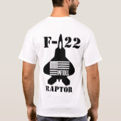 HB F-22 Infidel T-shirt (Achterkant)