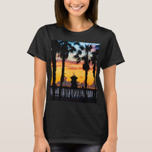 HB Sunsets Surf & Sunsets T-shirt