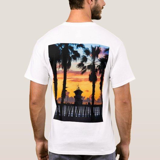 HB Surf & Sunsets T Shirts (Achterkant)