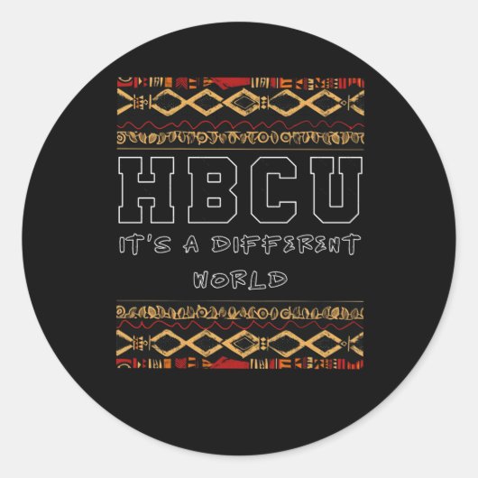 HBCU Awareness Day Sticker (Voorkant)