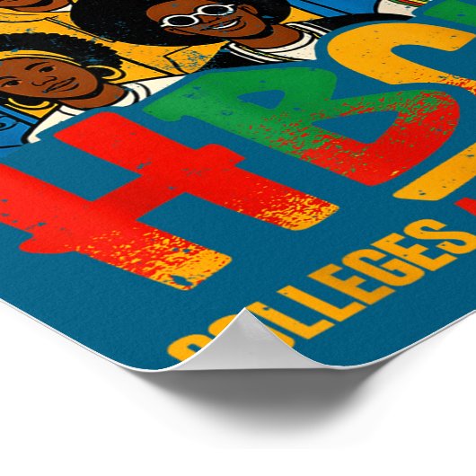 Hbcu Colleges Are Black History African American M Poster (Hoek)