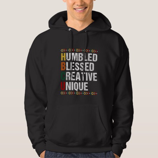 HBCU Ford Black Opgeleid student Historisch Hoodie (Voorkant)