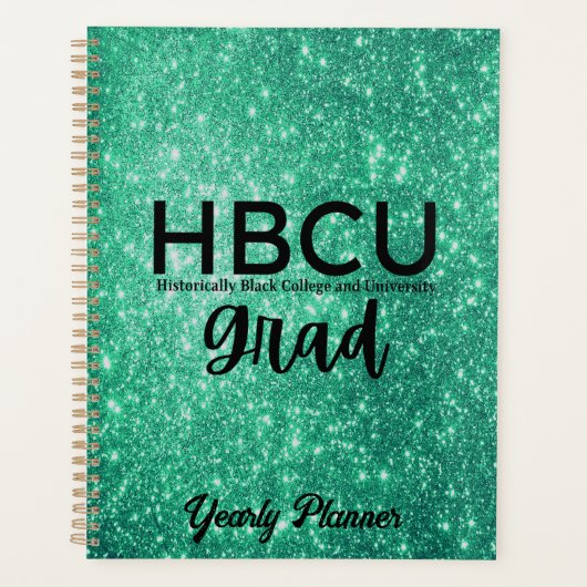 HBCU Grad - Planificateur annuel (Devant)