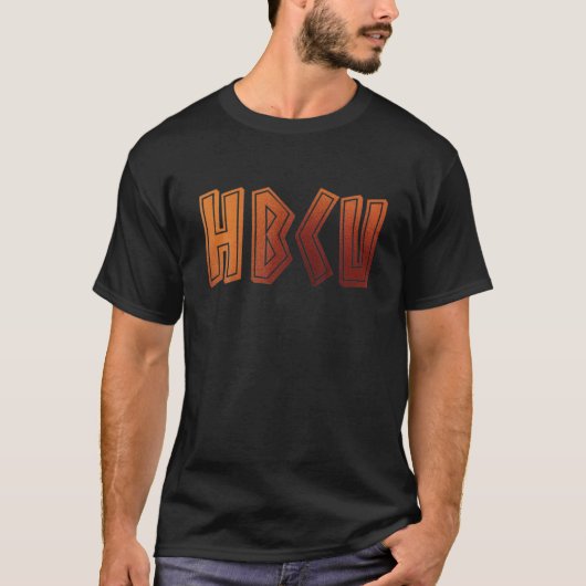 HBCU Historisch Black College Afstudeerder Student T-shirt (Voorkant)
