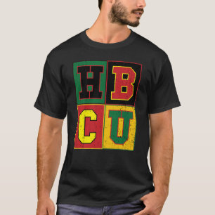 HBCU Historische Universiteit van het Zwarte Colle T-shirt