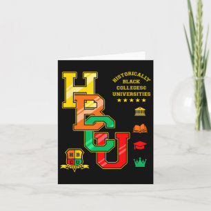 HBCU Kleding Historisch Black Colleges Universitei Kaart