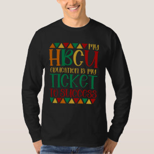 HBCU-kleding Historisch zwarte universiteit HBCU T-shirt
