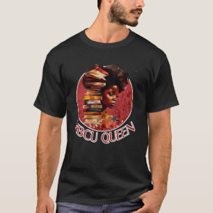 HBCU Koningin Alumni Kleding Historisch Zwart Coll T-shirt