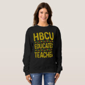 Hbcu Opgeleide docenten Historische Black College  Trui (Voorkant volledig)