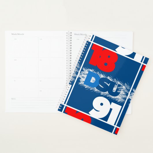 HBCU-PRO : 1891 DSU Hornets Planner (Devant avec enveloppe)