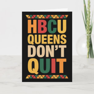 Hbcu Queens Juneteenth Meisje School Historisch Hb Kaart