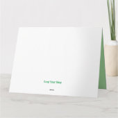 HBD Frog Lily Pad Cake Balloons Petten Ontwerp Kaart (Achterkant)