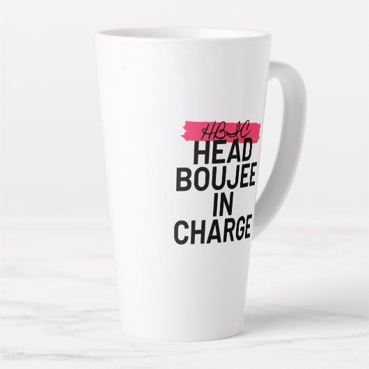 HBIC Grosse Mug latte (Angle droit)