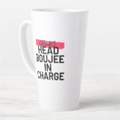 HBIC Grosse Mug latte (Angle gauche)
